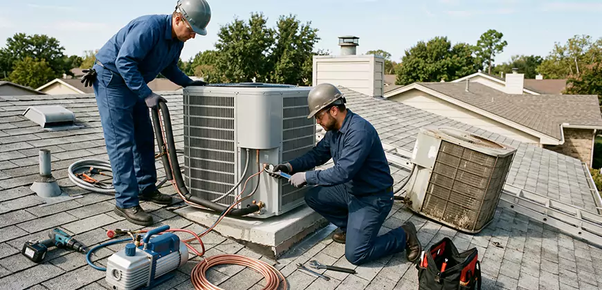 Condensing Unit Installation in Soledad