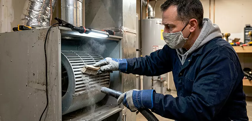 HVAC Blower Compartment Cleaning in Soledad