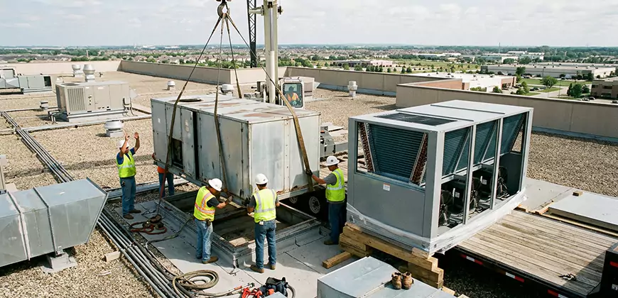 Commercial Air Handling Unit Replacement in Soledad